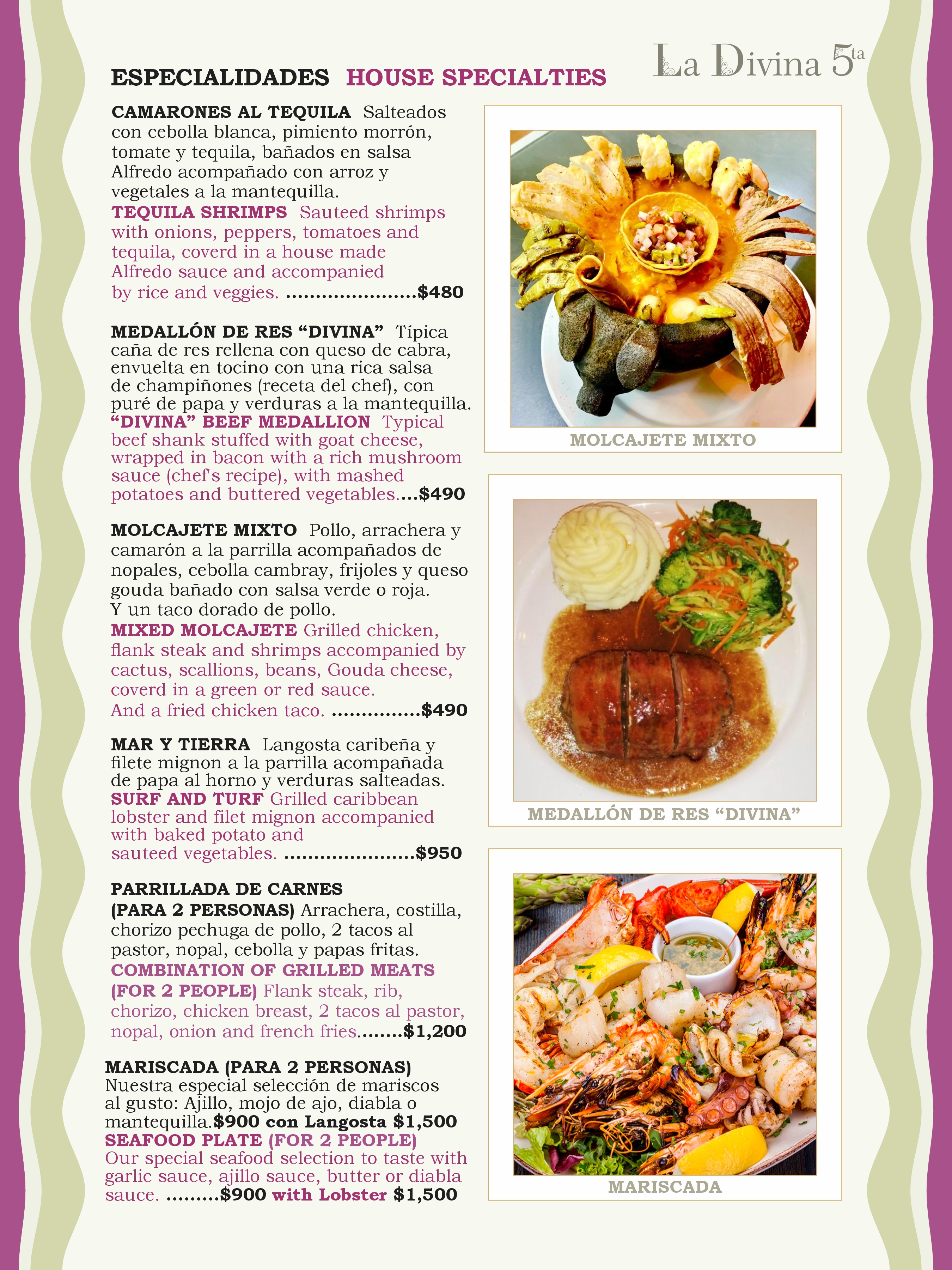 010 menu